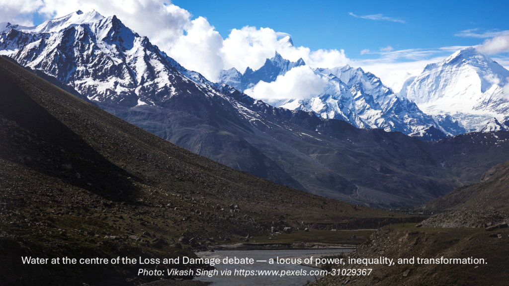Beyond Disasters: Reimagining Loss and Damage through Water, Justice, and Climate Futures in South Asia